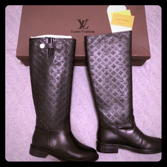 Louis Vuitton Shoes - Louis Vuitton Logo Boots